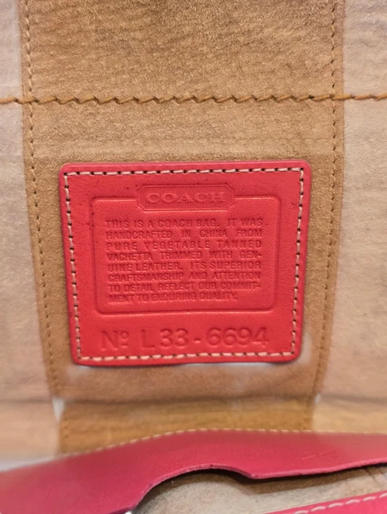 Coach Soho Buckle Vachetta Leather Vintage Clutch Wallet Wristlet - Picture 2 of 15